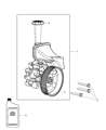 Diagram for Mopar Power Steering Pump - RL181778AB
