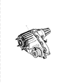 Diagram for 1998 Dodge Ram 3500 Transfer Case - R2105024