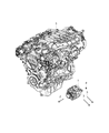 Diagram for 2020 Chrysler Voyager Alternator - 56029732AB