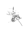 Diagram for Dodge Ram Van Antenna Cable - 56043008AC