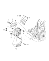 Diagram for 2003 Dodge Neon Alternator - 4794142AC