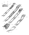 Diagram for Ram 3500 Exhaust Heat Shield - 68065530AD