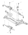 Diagram for 1998 Chrysler Sebring Rack And Pinion - 4656156AB