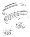 Diagram for 2004 Dodge Ram 2500 Bumper - 5JQ48ZSPAA