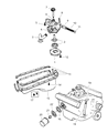 Diagram for Dodge Ram Van Coolant Filter - 3555556313