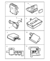 Diagram for 1999 Dodge Stratus ABS Control Module - 4602249AC