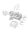 Diagram for Jeep Cherokee Intake Manifold - 68240667AB