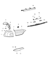 Diagram for 2015 Jeep Cherokee Tail Light - 68102907AF