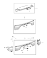 Diagram for Dodge Durango Tail Light - 68319595AA