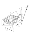 Diagram for Ram ProMaster City Oil Pan - 5047566AC