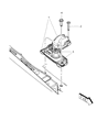 Diagram for Chrysler Town & Country Engine Mount Bracket - 4880494AA