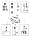 Diagram for 2013 Chrysler 300 TPMS Sensor - 68406533AA