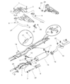 Diagram for 2001 Dodge Ram 3500 Exhaust Pipe - 52019172