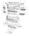 Diagram for Mopar Air Duct - 68228404AD