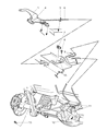 Diagram for 2001 Jeep Grand Cherokee Parking Brake Cable - 52128119AC