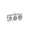 Diagram for Jeep Patriot A/C Switch - 55111874AC