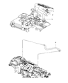 Diagram for Chrysler Voyager PCV Valve Hose - 4781288AA