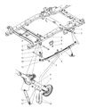 Diagram for Dodge Ram 1500 Shock Absorber - 52853701AB