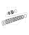 Diagram for Dodge Ram 5500 Piston - 68020131AA