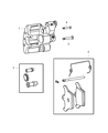 Diagram for Dodge Viper Brake Caliper - 68192017AB