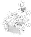 Diagram for Dodge Ram 1500 A/C Condenser - 55055592