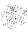 Diagram for Dodge Caliber Seat Cushion - 68021468AA