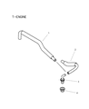 Diagram for 2003 Chrysler Sebring PCV Valve Hose - MD362426