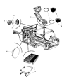 Diagram for 2011 Jeep Wrangler Car Speakers - 5KH98DX9AH