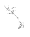 Diagram for Dodge Durango Shift Cable - 55366259AA