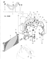 Diagram for 1998 Dodge Avenger A/C Condenser - 2AMC4663AA