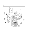 Diagram for 2020 Jeep Gladiator Back Up Light - 68338384AH