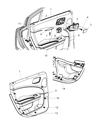 Diagram for 2011 Dodge Charger Door Moldings - 55315141AC