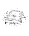 Diagram for Jeep Cherokee Sun Visor - 1UB78PS4AI