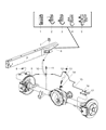 Diagram for Dodge Ram 5500 Brake Line - 52013814AF