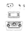 Diagram for 2012 Chrysler 300 A/C Switch - 68105156AA