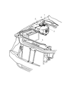 Diagram for 2000 Jeep Grand Cherokee Coolant Reservoir - 52079461AB