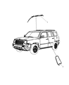 Diagram for 2013 Jeep Compass Air Bag - 55351291AO