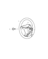 Diagram for 2008 Dodge Viper Steering Wheel - TQ902BNAA