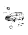 Diagram for 2012 Dodge Caliber Air Bag - XS26XDVAI