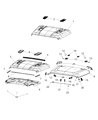 Diagram for Jeep Gladiator Lift Support - 68293027AD