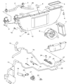 Diagram for Dodge Heater Control Valve - 5103807AA