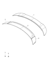 Diagram for 2015 Dodge Charger Spoiler - 5NH39TZZAB