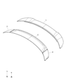 Diagram for 2016 Dodge Charger Spoiler - 5NH39TZZAB