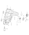 Diagram for 2009 Dodge Durango Automatic Transmission Output Shaft Seal - 68026951AA