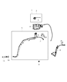 Diagram for 2013 Dodge Durango Fuel Filler Neck - 4578993AF