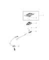 Diagram for Chrysler 300 Automatic Transmission Shift Levers - 56054497AJ