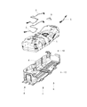 Diagram for Mopar Fuel Tank Skid Plate - 68332317AB