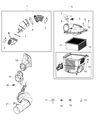 Diagram for 2008 Dodge Ram 3500 Air Filter - 53034051AB