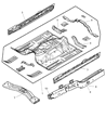 Diagram for Jeep Liberty Floor Pan - 55360589AH