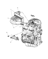 Diagram for 2004 Jeep Liberty Air Duct - 53013101AB